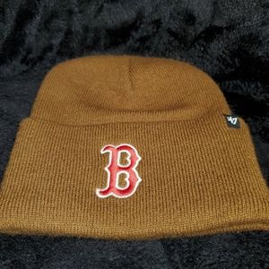 Carhart red Sox beanie